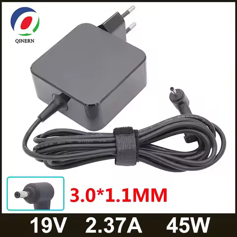 19V 2.37A 45W 3.0x1.1mm AC Adapter Laptop Charger Replacement For Asus Zenbook UX21E UX31K UX32 UX42