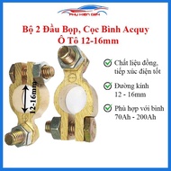 Set of 2 battery terminal clamps with diameter 12-16mm suitable for batteries from 70AH-200AH