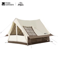MOBI GARDEN Era190 เต็นท์แคมปิ้งรูปบ้านพื้นที่ขนาดใหญ่กันฝนจาก Canva อุปกรณ์ป้องกันแสงแดด