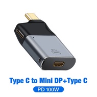 USB Type C To HDMI/VGA/DisplayPort/Mini Display Port/RJ45 With Charger Port 8K Adapter For Phone Lap