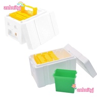 ANHUITYJ Queen Bee Breeding Box, Beekeeping Equipment Foam Bee Hive Box Beekeeper Garden Pollination