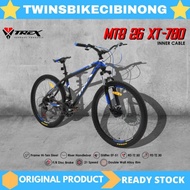 Sepeda Gunung Mtb 26 Trex Xt 780 Disc Brake 21 Speed Ready