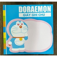Cute Doraemon Note Paper – Cartoon Note Paper, Study Note Paper, Cute Stationery