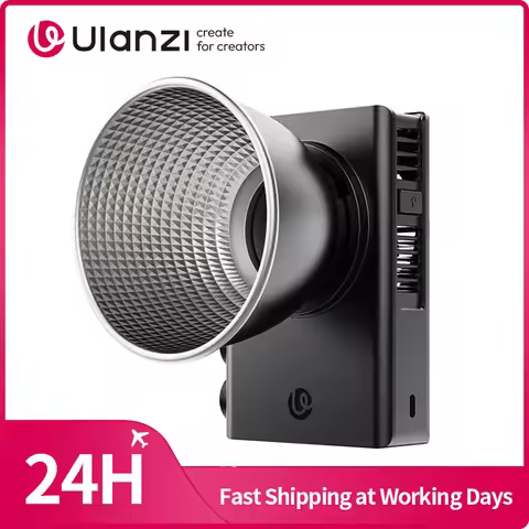 ​Ulanzi C01 100W COB Light Bi-Color Fill Light 14500Lx 100W COB Light 2700-6500K with Cooling Fan fo
