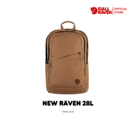 Fjallraven /Raven 28 /กระเป๋าเป้สะพายหลังดีไซส์เรียบง่าย สายและโลโก้หนังแท้ เป้เดินทาง เป้ท่องเที่ยว
