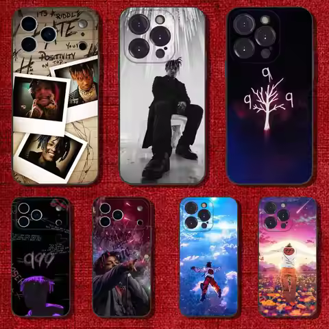 Juice Wrld 999 Phone Case For iPhone 6,17,16,15,14,13,12,11 Plus,Pro Max,XS,X,XR,SE,Mini,8,7,Soft Si