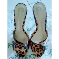 Bellagio tiger heeled sandals