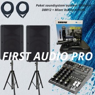 Ready Paket 1 soundsystem outdoor YAMAHA DBR12 + Mixer Ashley K-POP4