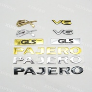 For Mitsubishi Pajero Montero Lancer GLS EX V6 Emblem Rear Trunk Logo Side Fender Mark Nameplate Aut