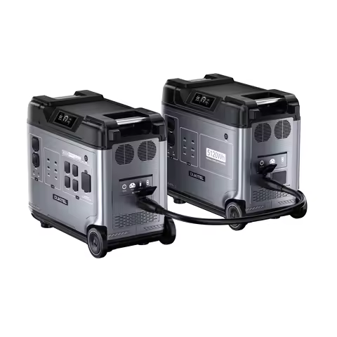 【Hot】4000W 5KWh Silent Generator Backup Power LiFePO4 Battery Fast Charger UPS Solar Portable Power 