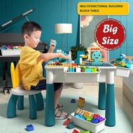 Multi Functional Children's Large Particle Building Blocks Lego Table Early Education Puzzle Toys