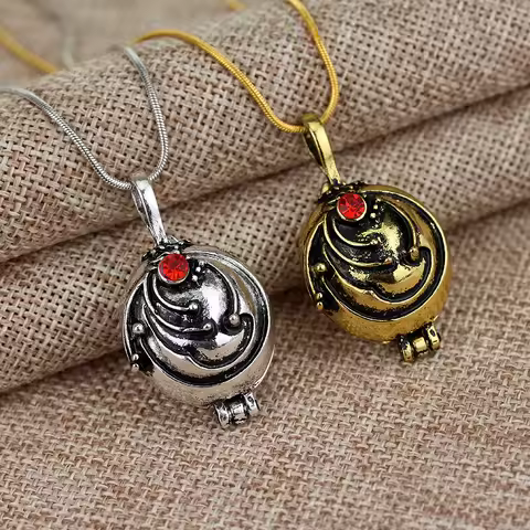 Fashion Vampire Diaries Necklace Elena Gilbert Necklaces for Women Movie Jewelry Charm Katherine Kla