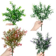 7-Branch Plastic Decorative Leaves Small Boot Willow Fake Leaf Decoration Flowers