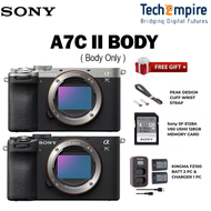Sony A7C II / A7CII Mirrorless Camera Body & 28-60mm Lens ( 1+1 Year Sony Malaysia Warranty)