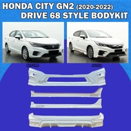 HONDA CITY 2020 D68 FULLSET BODYKIT CITY GN2 DRIVE68 BODYKIT CITY BARU SKIRTING LIP CAR BODYKIT