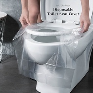 50pcs Disposable Toilet Seat Cover Waterproof Travel Portable Antibacterial Cover Mat Pad Pelapik Tandas Duduk MY66