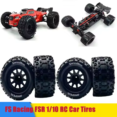 FS Racing FSR 1/10 RC Car Spare Parts Tires Tire Tyre Accessories