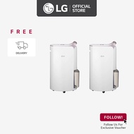LG MD19GQGA1 30L PuriCare™ Dehumidifier [Bundle of 2] | Dual Inverter (76m2) | Ionizer | ThinQ™(Wifi