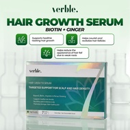Verble Hair Growth Serum Erhair Regrowth Loss Fast For Hair Growth Reduces Fall 7 bottles/ boxes