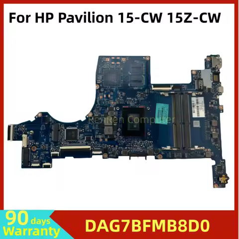 DAG7BFMB8D0 DAG7BJMB8C0 For HP Pavilion 15-CW 15Z-CW Laptop Motherboard With R3 R5 R7 CPU DDR4 L2276