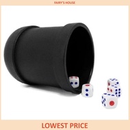 Dice Cup With Dice In A Set For Entertainment Dice Cup Free 5 Pcs Dices
