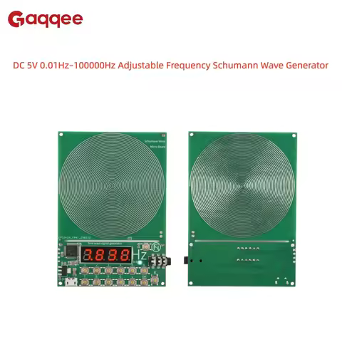 0.01Hz–100,000Hz adjustable frequency Schumann wave signal generator DC5V sine wave signal generator