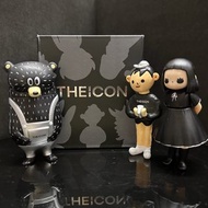The icon How2work the Little Hut 台灣展 VIP Day 1 figure set (BG bear by Ogawa, Jessica Ng, 小明 by Kila 