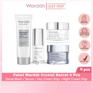Paket Wardah Crystal Secret Series 30gr - 4 Pcs / White Secret