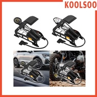 [Koolsoo] Foot Air Pump 160PSI Pressure Gauge Bike Foot Pump for Car Motorcycles