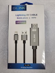 Lightning AV cable ipad iphone to HDMI Mobile phone HDTV