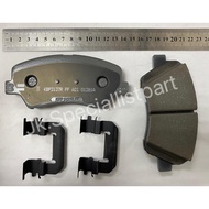 DISC BRAKE PAD FRONT GENUINE PART (ORIGINAL) [58101-A7A00] KIA K3 , RIO UB 2014 , K2 , HYUNDAI ELANT