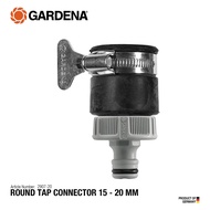 GARDENA Round Tap Connector 15-20mm, Tap connector connects to taps without thread