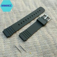 CASIO MQ-24 MQ24 WATCH STRAP CASIO MQ24 RUBBER WATCH STRAP MQ-24 FREE PEN BLACK
