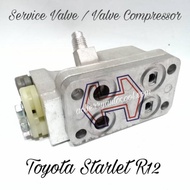 TOYOTA Service Valve Compressor Starlet R12TOYOTA