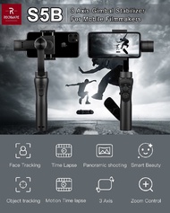 ROCKWARE RW-S5B - 3-Axis Folding Stabilizer - Gimbal Smartphone