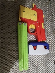 玩具 手槍  蘿蔔刀