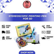 Pen 3D Stereoscopic Printing Pen for 3D Drawing/ 3D pen Mainan