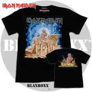 BLAXROXX® | Iron Maiden® | [IRM006] | เสื้อยืดคอกลม แขนสั้น | สกรีนลายคมชัด ไม่หลุดลอก | Cotton100%
