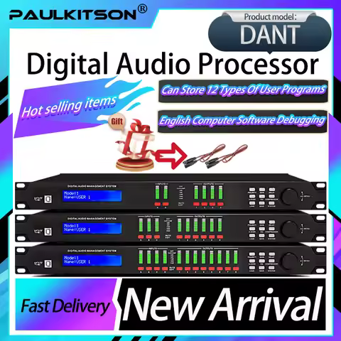 Speaker Delay Equalizer Paulkitson Audio Processor Stage Performance DSP Conference Room Sound Engin