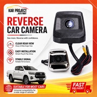 1PC Black / Chrome 4x4 Waterproof HD Car Reverse Camera Auto Rear View Camera Reverse Camera 4x4 Car