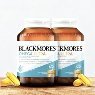 Exp:05/2027 Blackmores Omega ultra น้ำมันปลาเข้มข้นพิเศษ 4 เท่า fish oil 4 Times 60 Omega 3 Soft Cap