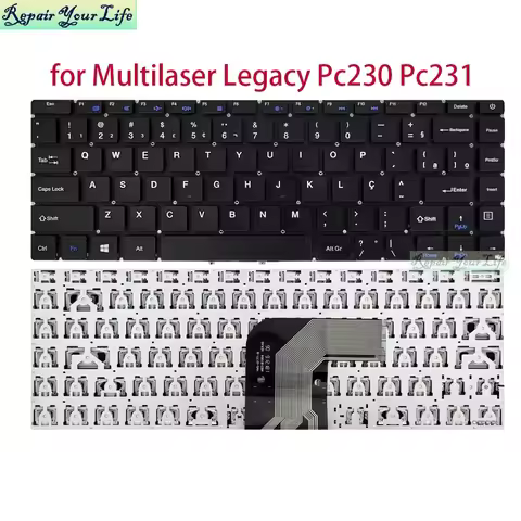 PT-BR/Brazilian Brazil Keyboard For Positivo MULTILASER LEGACY PC230 PC231 Notebook Keyboards Fit Po