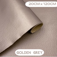 kulit sofa langsung tempel-kulit sofa meteran-terbaik kulit sofa - golden grey