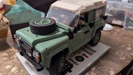 LEGO Land Rover Defender 4x4 模型車 10317 如圖 有說明書 有部份配件仍未砌 齊件