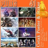 PUBG Poster Sticker | War War War War | War War War | Mobile Mobile Mobile | Game Game | Games Games