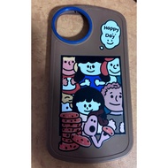 iPhone11 Case Brown Cartoon Picture Second Hand