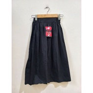 BHS Black School Long Skirt
