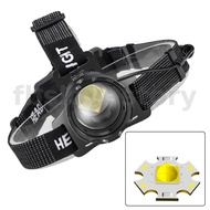 luminum XHP70 Strong Bald Light Type-C USB Charging Outdoor Fishing Zoom Headlight
