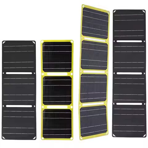 ​30W/40W 5V Portable Solar Panel Foldable Solar Power Bank Battery Phone Charger PD 20W QC 3.0 5V 9V
