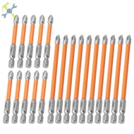 20 Pcs FPH2 Magnetic Screwdriver Bit 1/4'' Hex Shank Screw Driver Drill 2.5inch and 4.3inch Long Scr